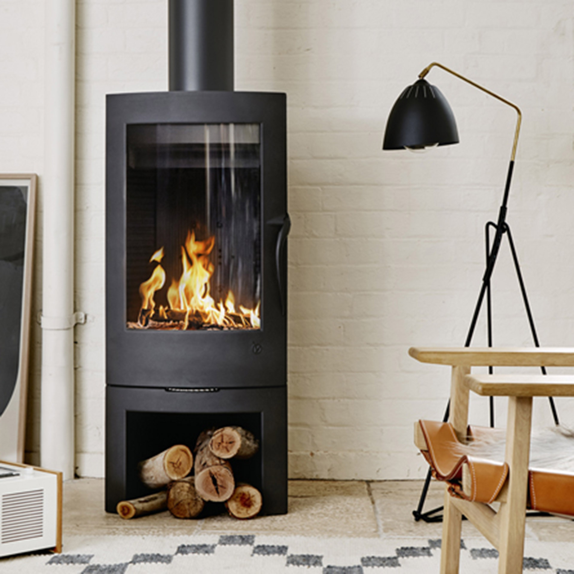 Invicta Argos Freestanding Wood Heater | Country Wide Heaters